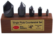 60 DEG SF 5PC C/SINK SET CO - Industrial Tool & Supply