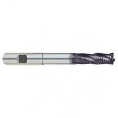 8mm Dia. - 100mm OAL - Variable Helix Firex Carbide - End Mill - 4 FL - Industrial Tool & Supply