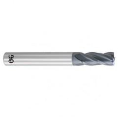 9/32 x 5/16 x 3/4 x 2-1/2 4Fl  Square Carbide End Mill - WXL - Industrial Tool & Supply