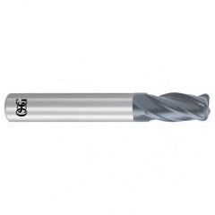 7/16 x 7/16 x 1 x 2-3/4 4Fl .030 C/R Carbide End Mill - WXL - Industrial Tool & Supply