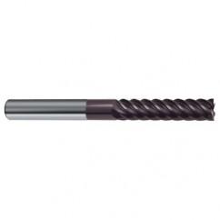 6mm Dia. - 75mm OAL - 45° Helix Firex Carbide End Mill - 6 FL - Industrial Tool & Supply