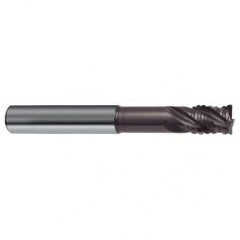 10mm Dia. - 80mm OAL - Variable Helix Nano-A CBD - End Mill - 4 FL - Industrial Tool & Supply