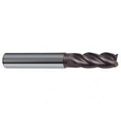 6.5mm Dia. - 63mm OAL - 4 FL Variable Helix Nano-A Carbide End Mill - Industrial Tool & Supply