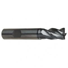 10mm Dia. - 66mm OAL - 4 FL Variable Helix Nano-A Carbide End Mill - Industrial Tool & Supply