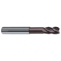 10mm Dia. - 80mm OAL - 4 FL Variable Helix Nano-A Carbide End Mill - Industrial Tool & Supply