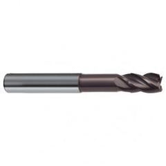 10mm Dia. - 80mm OAL - 4 FL Variable Helix Nano-A Carbide End Mill - Industrial Tool & Supply