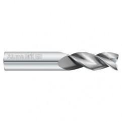 3833 1/4X3/4X2-1/2 3FL ALUMAMILL EM - Industrial Tool & Supply