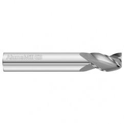 3833 S 1/4X1/2X2 3FL ALUMAMILL EM - Industrial Tool & Supply