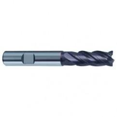 8mm Dia. - 63mm OAL - 4 FL Variable Helix Firex Carbide End Mill - Industrial Tool & Supply
