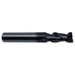 3/4" Dia. - 4" OAL - 45° Helix Super-A Carbide End Mill - 2 FL - Industrial Tool & Supply