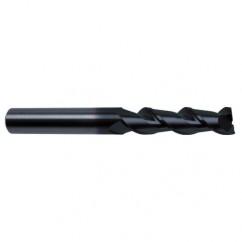 3/8" Dia. - 3" OAL - 45° Helix Super-A Carbide End Mill - 2 FL - Industrial Tool & Supply