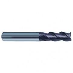 8mm Dia. - 63mm OAL - 3 FL Variable Helix Firex Carbide End Mill - Industrial Tool & Supply