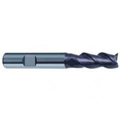 7.5mm Dia. - 63mm OAL - 3 FL Variable Helix Firex Carbide End Mill - Industrial Tool & Supply