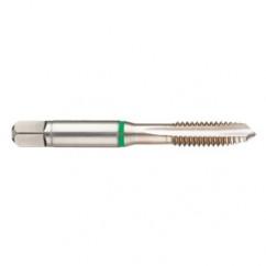 1-3/8-12 2B -Flute Cobalt Green Ring Spiral Point Plug Tap-Bright - Industrial Tool & Supply