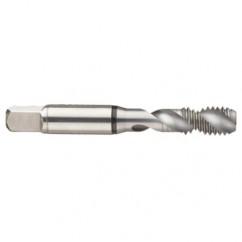 7/16-14 2B 2-Flute Cobalt Black Ring Semi-Bottoming 45 degree Spiral Flute Tap-Bright - Industrial Tool & Supply