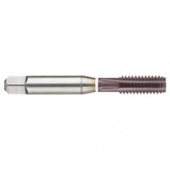1/2-13 Dia. - 2B - 4 FL - Cobalt Straight Flute Semi-Bott White Ring Tap - Firex - Industrial Tool & Supply
