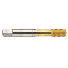 M10 x 1.50 Dia. - 6HX - 5 FL - Cobalt Semi-Bott Tap FORM-C-TiN - Industrial Tool & Supply