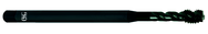 3/8-16 Dia. - H3 - 3 FL - HSS - Steam Oxide - Long Shank Spiral Flute Tap - Industrial Tool & Supply