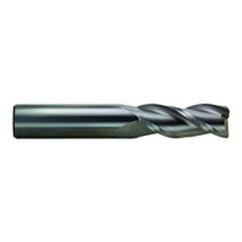 7/16" Dia. - 2-3/4" OAL - MG CBD - 35° Helix HP End Mill 3 FL - Industrial Tool & Supply