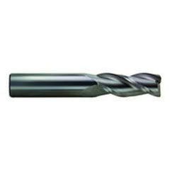 3/8" Dia. - 2-1/2" OAL - AlTiN - CBD - 35° Helix HP End Mill - 3 FL - Industrial Tool & Supply