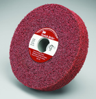 12 x 2 x 5" - 6AMED Grade - Scotch-Brite™ Metal Finishing Wheel - Industrial Tool & Supply