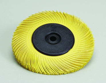 6 x 1" - 80 Grit - Ceramic - Radial Bristle Brush - Industrial Tool & Supply