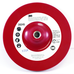 7 x 7/8" - 5/8-11 Internal Hook and Loop Disc Pad Holder - Industrial Tool & Supply