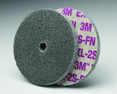 6 x 1/4 x 1/2" - 2AMED Grade - Scotch-Brite™ EXL Unitized Deburring Wheel - Industrial Tool & Supply