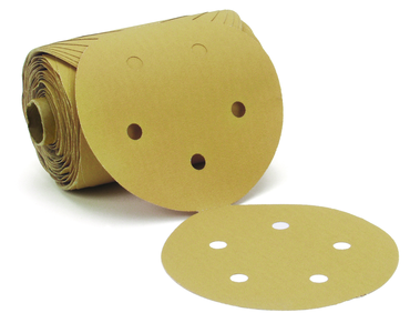 5" x NH - P220 Grit - 236U Paper Disc Roll - Industrial Tool & Supply
