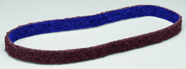 3-1/2 x 15-1/2" - A MED Grit - Scotch-Brite™ DF Surface Conditioning Belt - Industrial Tool & Supply