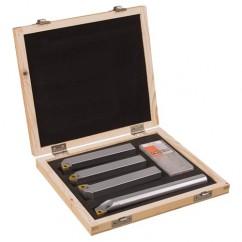3 Sq & 1 Rnd SH - 3/8" Indexable Multi Purpose Set - Industrial Tool & Supply