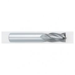 5/16 Dia. x 2-1/2 Overall Length 4-Flute Square End Solid Carbide SE End Mill-Round Shank-Center Cutting-Uncoated - Industrial Tool & Supply