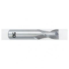 9.0mm Dia. - 51mm OAL - Bright CBD - HP End Mill - 2 FL - Industrial Tool & Supply