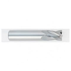 3/8 Dia. x 2 Overall Length 4-Flute Square End Solid Carbide SE End Mill-Round Shank-Center Cutting-Uncoated - Industrial Tool & Supply