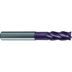 1/4" Dia. - 4" OAL - 4 FL Variable Helix Firex Carbide End Mill - Industrial Tool & Supply