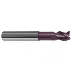 1/8" Dia. - 2" OAL - 3 FL Variable Helix Firex Carbide End Mill - Industrial Tool & Supply