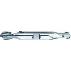 9/32 Dia. - 3-3/8 OAL - HSS - Bright - Ball Nose DE EM-2 FL - Industrial Tool & Supply