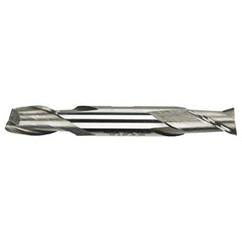 3/4" Dia. - 5" OAL - M-42 Cobalt Center Cut DE EM-2 FL - Industrial Tool & Supply