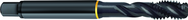 7/16-20 H3 3-Flute HSS-E Semi-Bottoming 40 degree Spiral Flute Tap-Steam Oxide - Industrial Tool & Supply