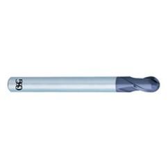 1/32" Dia. - 1-1/2" OAL - Solid Carbide - Ball Nose HP End Mill-2 FL - Industrial Tool & Supply