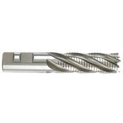 3/4" Dia. - 5-1/4" OAL - Cobalt - Bright - Roughing & Finishing SE EM - 4 FL - Industrial Tool & Supply