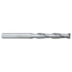 1/4 Dia. x 4 Overall Length 2-Flute Square End Solid Carbide SE End Mill-Round Shank-Center Cutting-Uncoated - Industrial Tool & Supply