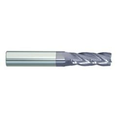 1/2" Dia. - 3" OAL - CBD - High Spiral HP End Mill - 4 FL - Industrial Tool & Supply
