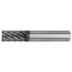 3/4x3/4x1-1/2x4 6FL Square Carbide End Mill-Round Shank-AlTiN - Industrial Tool & Supply