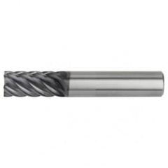 3/8x3/8x7/8x2-1/2 6FL Square Carbide End Mill-Round Shank-AlTiN - Industrial Tool & Supply