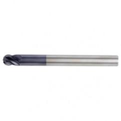 5/8x5/8x3/4x6 Ball Nose 4FL Carbide End Mill-Round Shank-TiAlN - Industrial Tool & Supply