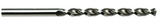 2.1mm Dia. - HSS XTR1 Parabolic Drill-130° Point-Bright - Industrial Tool & Supply