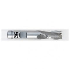 3/8 Dia. x 2-5/16 Overall Length 2-Flute Square End HSS-CO SE End Mill-Round Shank-Center Cutting-Uncoated - Industrial Tool & Supply