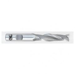3/4 Dia. x 4-1/2 Overall Length 2-Flute Square End HSS-CO SE End Mill-Round Shank-Center Cutting-Uncoated - Industrial Tool & Supply