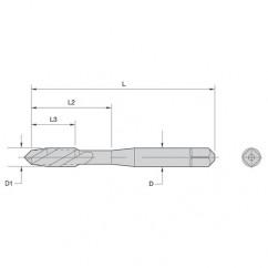 19935 M8X1.25 HS G D5 3F PLUG FS TAP - Industrial Tool & Supply